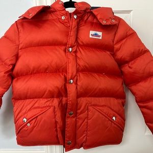 Orange Puffer Jacket